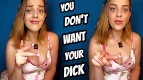 YOU DON'T WANT YOUR DICK - Get a Penectomy!