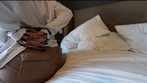 Bondage Vlog with Tight Hogtie