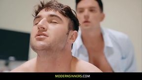Doc'_s next patient bend over for bareback fuck - Dakota Payne, Michael Boston