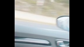 Direction Montpellier en m'_exhibant dans la voiture