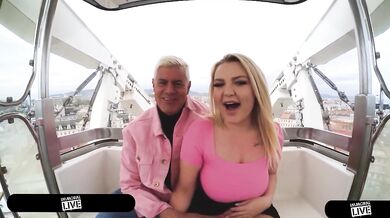 Round Butt Bouncing & Face Sitting Before Simultaneous Cock Drilling!