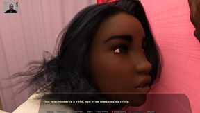 Guy fucks the girl in the fitting room and cums inside her pussy - 3D porn - cartoon sex