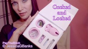 Cucked & Locked by JessicaGBanks as the hot wife of nightmares draining your wallet, mocking & locking you in chastity as she cheats on you w findom, cuckolding