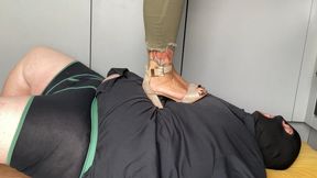 Miss Fair Trade & UK Trample Queens - My Gold Heels Will Crush Stomp You - 1080 p