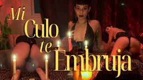 Mi culo te embruja- humillación- por una Bruja Dominante