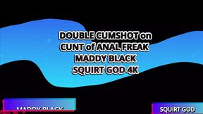 Double Vaginal Gangbang with Squirting PAWG Sara Diamante - Squirting God 4K