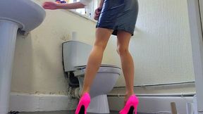 Get Date Ready On TOILET
