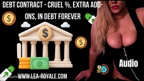 Debt contract. Audio