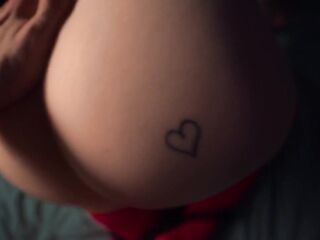 late night POV - this chab can't resist ends jizz flow on consummate taut body angel hottie