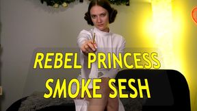 Rebel Princess Smoke Sesh 4K