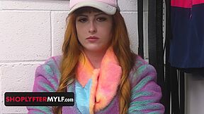 Big Titted Redhead Milf Alex Harper Gets Pounded In The Backroom By Kinky Guard