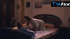 Indian cutie Aayushi Jaiswal shows off her perky tits with Walkman in hand