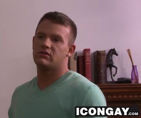 Twink gets ass fucked for the first time by a hot jock