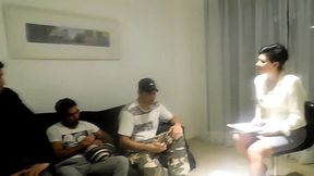 13 esposa ninfomana, psicologa inventa terapia de grupo con sus dos maridos para poder enfiestarse a un paciente 13
