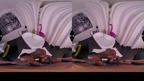 Hot Bath For Two And Cumshot On Her Ass With Zaawaadi