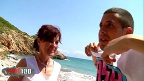 Joycelina a mature anal fucked outdoor