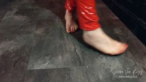 Caught Perving Over My Dirty Feet!!