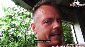 German Latina prostitute gets seduced into group sex on EroCom Date pick up &mdash;  real XXX story