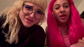 small penis humiliation 2 girls laughing at your tiny dick titi ramone