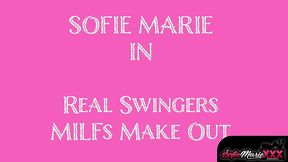 busty sofie marie and lala tada have fun in foursome pov sex