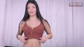 Solome Gil Fucked During Casting Session by Dani Clark