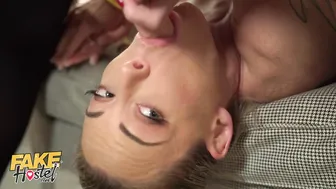 Czech Futanari MILF Face Fucks & Creampies Fit Babe