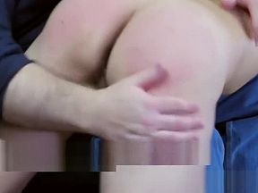 Owen Spanked in Baseball Gear 2