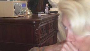 Niecy on a hard cock sucking