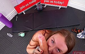 Fit18, e158 chloe marie initial fitness casting and creampie