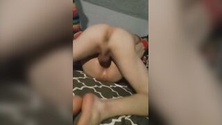 Amateur 2 on 1: Two Youngsters Get Wild with BBC & Homemade Homo Sex