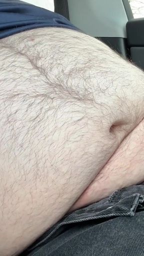 Memorable moment from &quot;FAT DAD VERBAL BATE IN TESLA WHILE WATCHING PORN ON CAR SCREEN&quot;