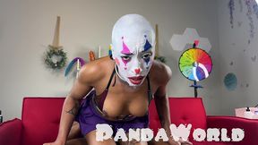submissive ebony clown slut sucks and fucks her bbc master facial piss