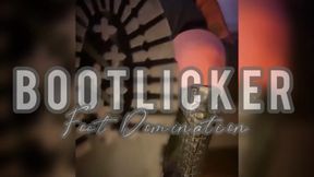 Bootlicker - Ebony BBW Foot Domination and Worship with LiyahMinxxx