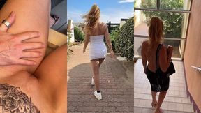 le lendemain nous dejeunions nus tranquillement sur la terrasse en profitant de...