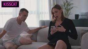 shocking! step mom seduces step son in share bed to fuck her wet pussy naughty lesson!