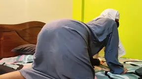 Cheating wife gets fucked hard in doggystyle