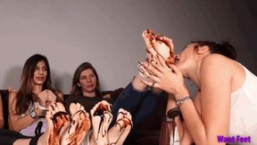 Messy Foot Worship - HD MP4