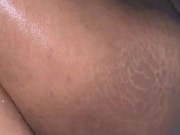 Teen rides dildo and cleans feet in shower