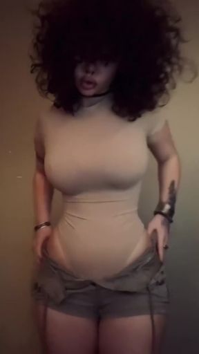 Female Onlyfans Model in Studio