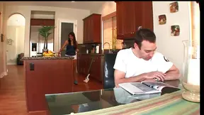 Passionate Latina Laurie Gets Pounded Hard During Doggy Style Action