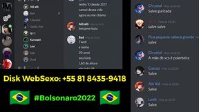 ZOANDO WEBCORNO QUE GOSTA DE TRAVAR ZAP #Bolsonaro2022