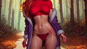 Sexy Redhead Stepsister Teasing You! Big Boobs and Hard Nipples