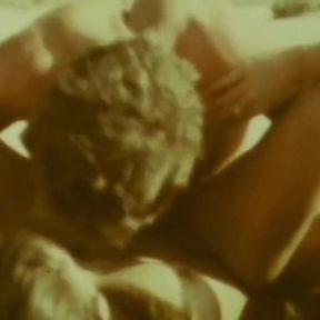Hot Threesome on the Beach From the American Vintage Porn of the Seventies