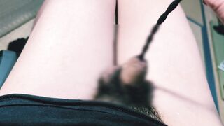 【亀頭】(自分視点)尿道締め亀頭責め激痛精子漏れ出し【射精】