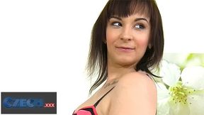 CZECHXXX - Shy Lena Dark Strips and Shines in XXX Casting Debut