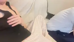 Cheating MILF takes advantage while alone