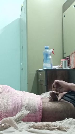 Desi police officer get sucked and sucking with neighbour   Clip 1