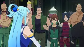 KonoSuba Beauty Craves Snacks Hot Dick in Wild Hentai Fun
