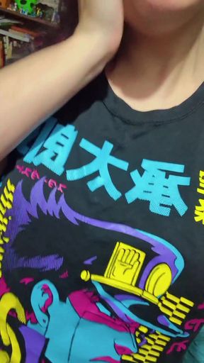 Japanese anime character t-shirt