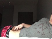 Gay Teen Blows a Load after Class